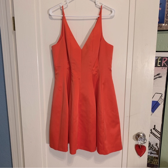 NWT Badgley Mischka Nikki Sleeveless Fit & Flare Dress size 12 - Picture 3 of 14